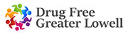 logo drug free greater lowell ma alcohol substance use prevention